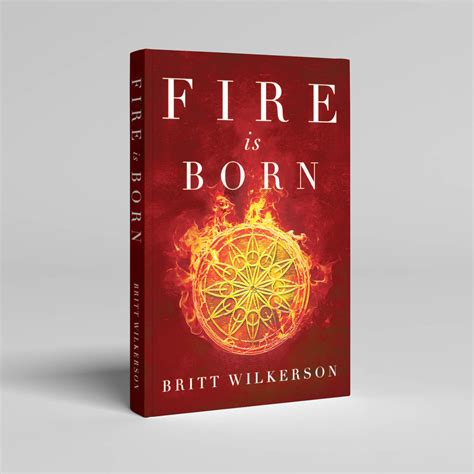 Fire Is Born Book Cover Design