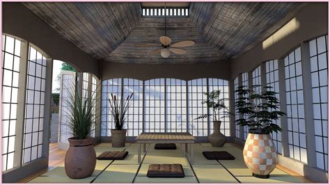 Reserve a place for the water element. Japanese Garden for DS 3D Models DreamlandModels