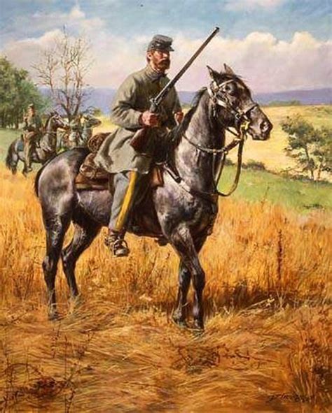 4th Virginia Cavalry By Don Troiani Civil War Artwork Civil War
