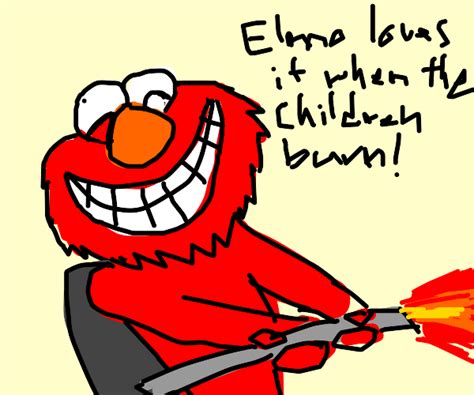 Elmo Burn Drawception