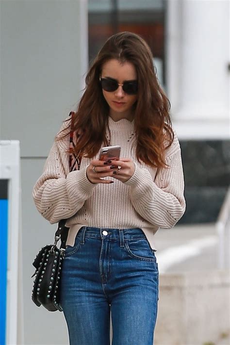 Lily Collins Heading To Skin Care Salon In Beverly Hills 05302018