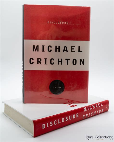 Disclosure Signed By Demi Moore And Michael Douglas By Michael Crichton Fine Hardcover 1994