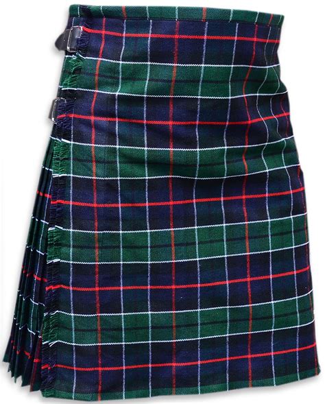 Scottish 8 Yards 16oz Highland Kilts Leslie Tartan Acrylic Wool Kilts