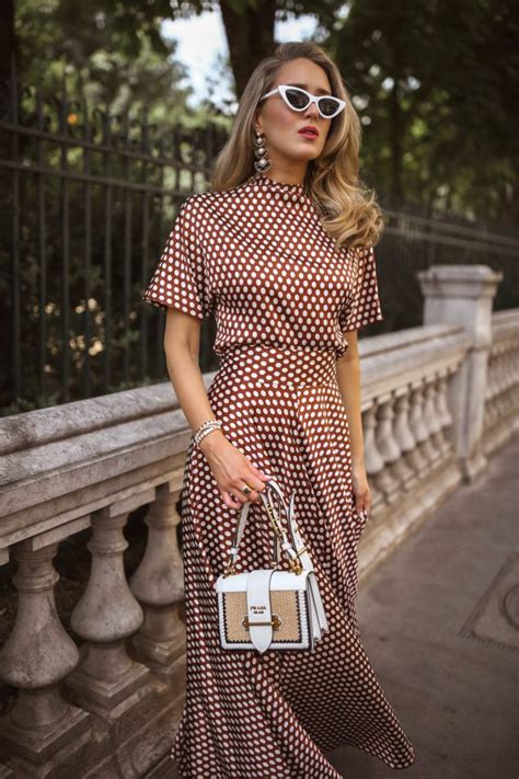 Pretty Woman Vibes The Brown Polka Dot Set Fashion Dot Dress