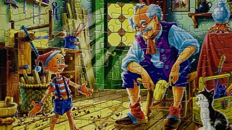 Disney Pinocchio Jigsaw Puzzle 120 Pieces Youtube
