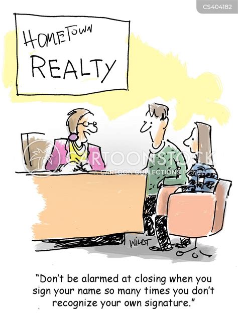Real Estate Agency Cartoons And Comics Funny Pictures From Cartoonstock