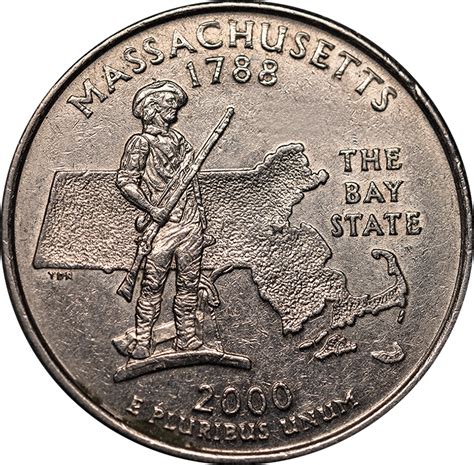 2000 P Massachusetts State Quarter Value