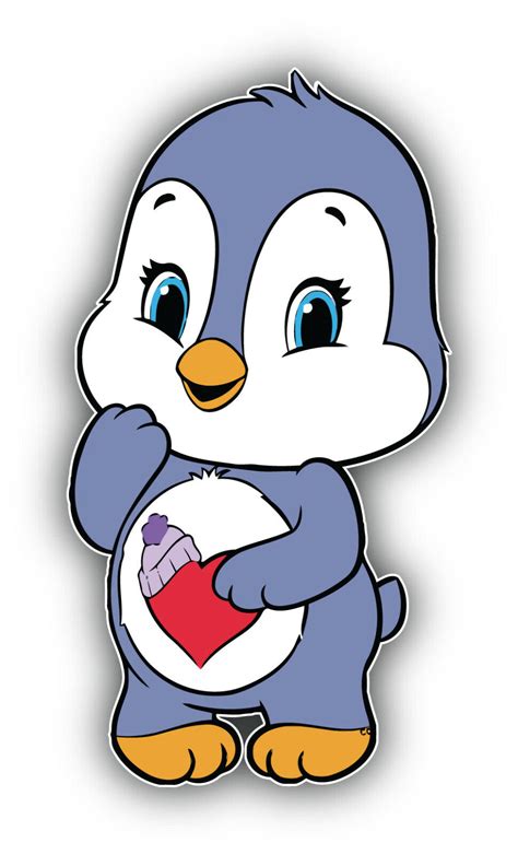 Care Bears Cartoon Cozy Heart Penguin Sticker Bumper Decal Sizes Ebay