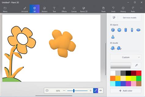 How To Turn A 2d Drawing Into 3d Art In Paint 3d