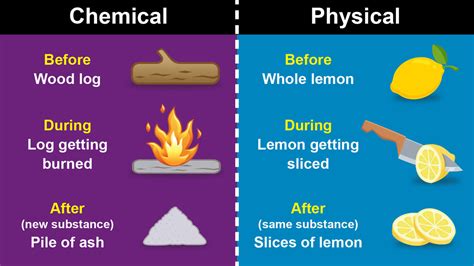 Main Difference Between A Chemical And Physical Change Yourdictionary