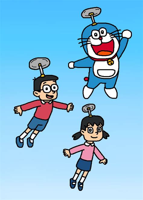 Doraemon Nobita And Shizuka By Mslash67 Production On Deviantart