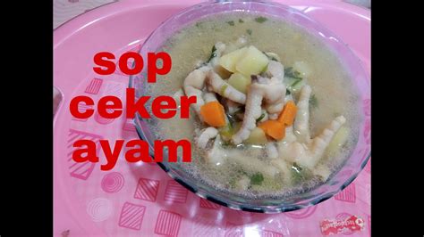 Meski opor ayam dapat dimasak sesuai selera namun takaran bahan dan bumbunya harus pas. RESEP SOP CEKER AYAM, ENAK DAN GURIH - YouTube