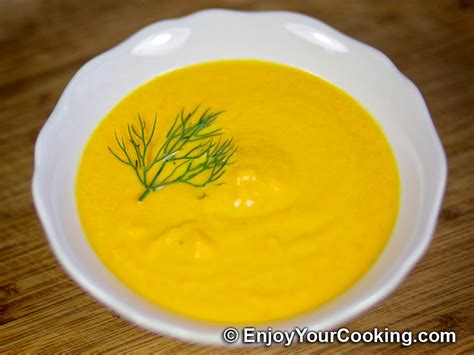 Carrots And Ginger Soup Puree Recipe My Homemade Food