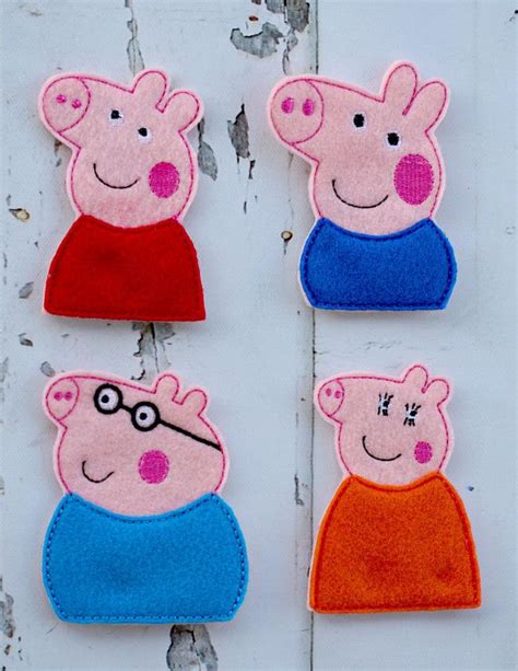 Pepper Pig Finger Puppets Finger Puppets Pepper Pig Peppa Pig Ts