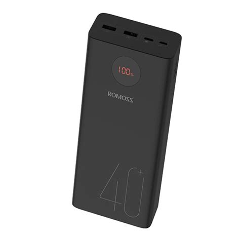 Romoss Zeus 40000mah Power Bank Black Shop Today Get It Tomorrow