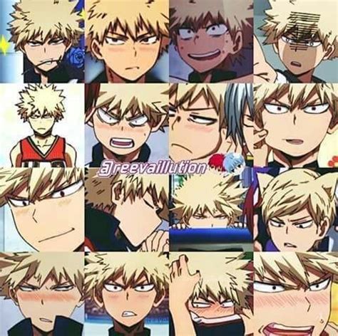 Smile Cute Bakugou Blushing - one morning | bakugou by Atashi9205 on