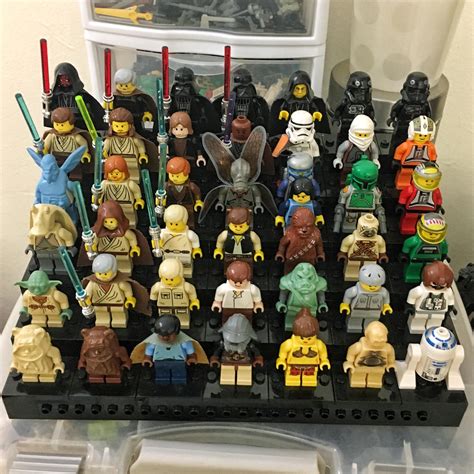 classic star wars minifigures reassembled so far r lego