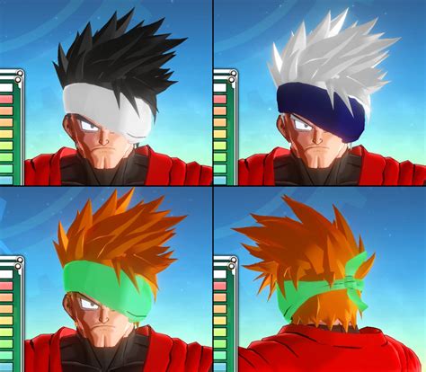 Kakashi Transformable Hair For Male Cac Xenoverse Mods