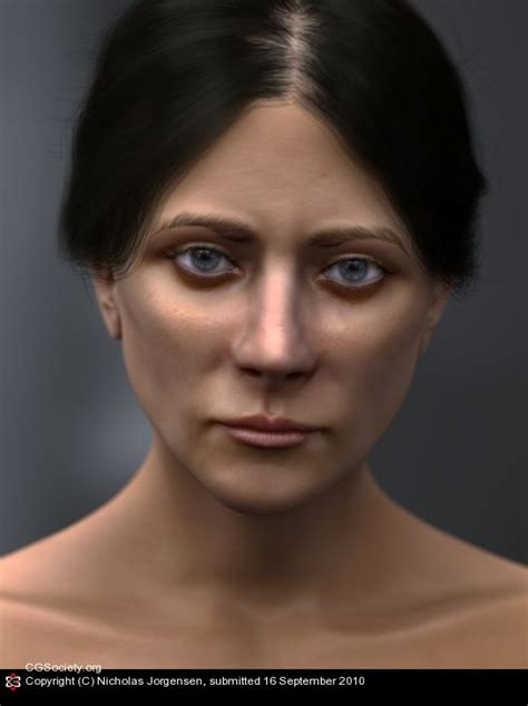 Computer Generated Photo Realistic Character That Is Almost