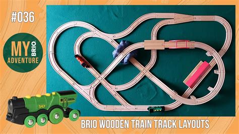 036 Brio Wooden Train Track Layouts Try At Home Today Youtube