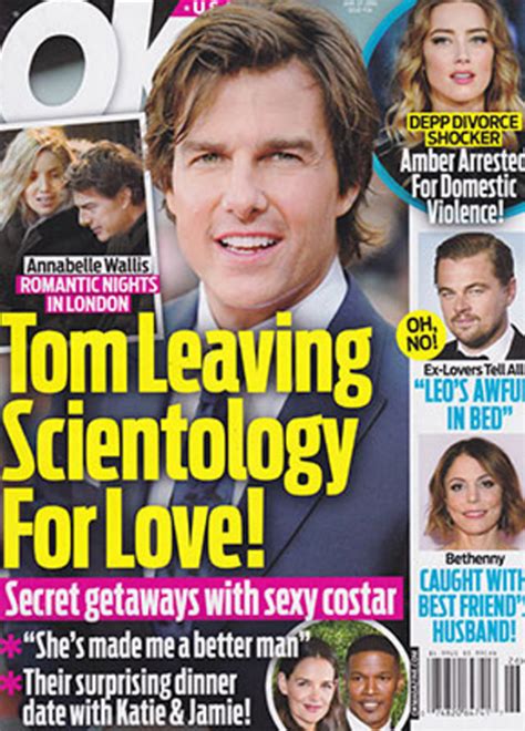 Tom Cruise Leaves Scientology To Date Annabelle Wallis Actress Reveals
