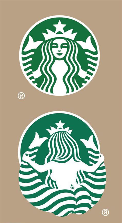 A Logo Do Starbucks Por Trás O Macho Alpha