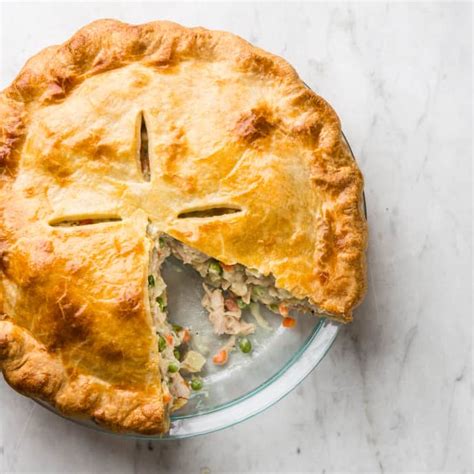 Double Crust Chicken Pot Pie Cooks Country Recipe