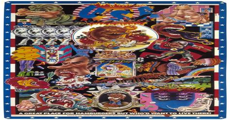 Poster By Artist Alan Aldridge Used By The Great American Disaster