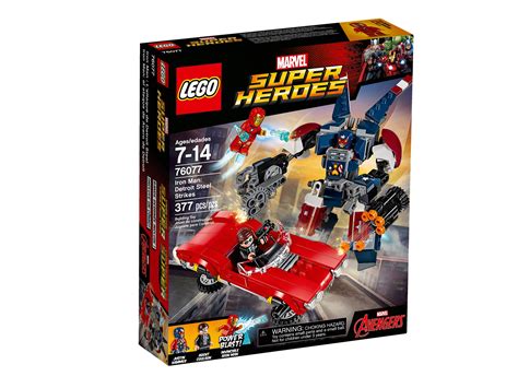 Review Lego 76077 Iron Man Detroit Steel Strikes Jays Brick Blog