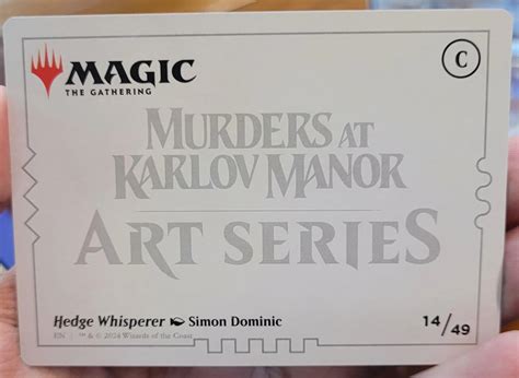 Murders At Karlov Manorart Series Mtg Wiki