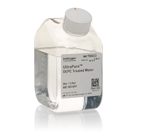 Ultrapure Depc Treated Water Thermo Fisher Scientific