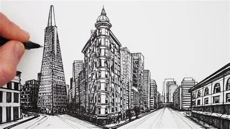 Learn How To Draw 2 Point Perspective In This Step By Step Narrated Art