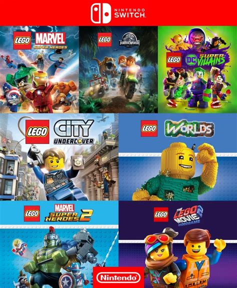7 Juegos En 1 Pack Lego Nintendo Switch Game Store Peru Tienda