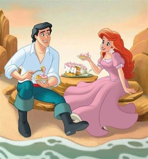The Little Mermaid Princess Ariel And Prince Eric Disney Princess