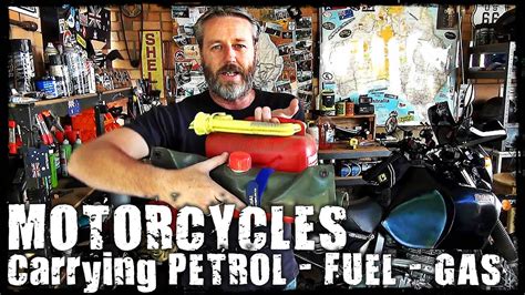 Nevertheless, you may contact professional installers who are readily available to make the process easier. Carrying Petrol - Fuel - Gas on a Motorcycle - YouTube