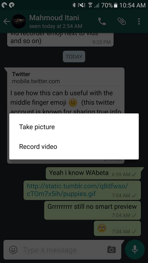We would like to show you a description here but the site won't allow us. WhatsApp Turns Videos that are Under 6 Seconds into GIFs