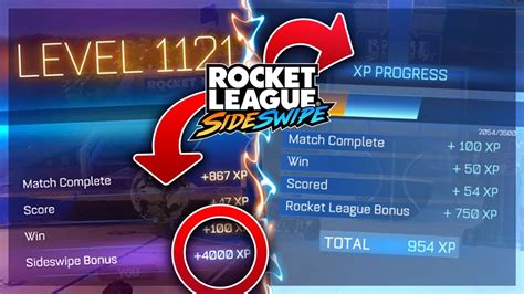 Sideswipe Fastest Way To Level Up On Rocket League Mobile Win Big Sports