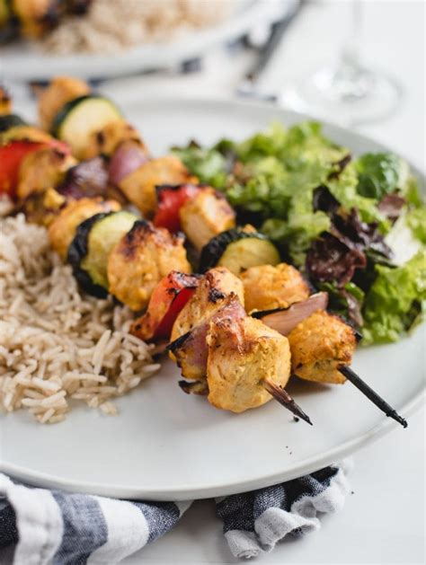 Marinated Chicken Kabobs Feasting Not Fasting