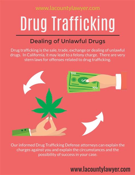 Drug Trafficking Charges Dealing Of Unlawful Drugs