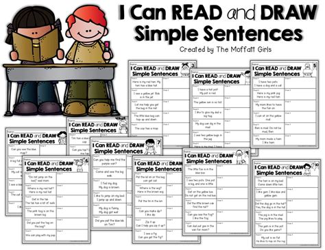 Simple Sentence For Kindergarten Kindergarten