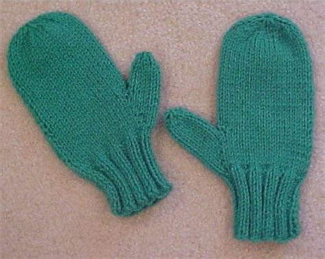 Ladies 2 Needle Mittens Knit Epattern — Frugal Knitting Haus Knit
