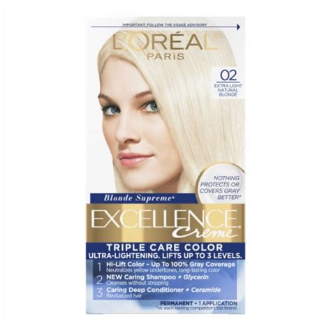 L Oreal Paris Excellence Creme 02 Extra Light Natural Blonde Permanent