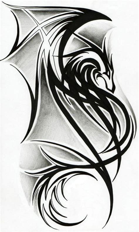 Tribal Dragon Tattoo Designs 551a1d9d54a6a 1024×1708 Tribal