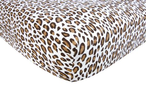 Wash and dry the flannel. Crib Sheet Leopard Print Cream Flannel Bedding