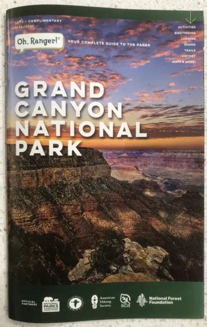 Grand Canyon National Park Complete Guide Np Brochure Map Nps Guide