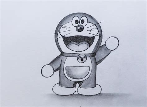Doraemon Sketch Step By Step
