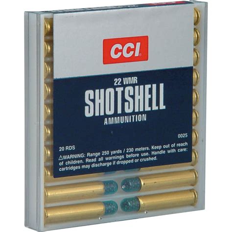 Cci Shotshell Wmr Grain Shotshell Rounds Handgun Ammunition Sports