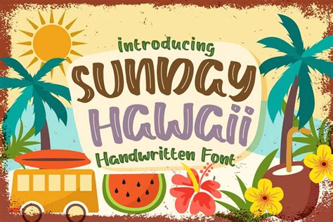 45 Best Hawaiian Fonts Free Premium 2021 Hyperpix