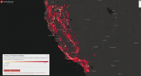 2018 California Fire Map Printable Maps