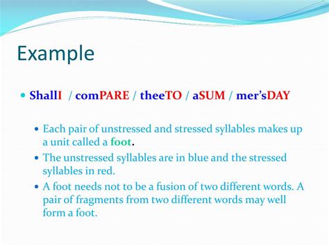 PPT - Meter in Poetry PowerPoint Presentation, free download - ID:2172049